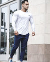 Men Blouse Long Sleeve For Bodybuilding - Bestgoodshop