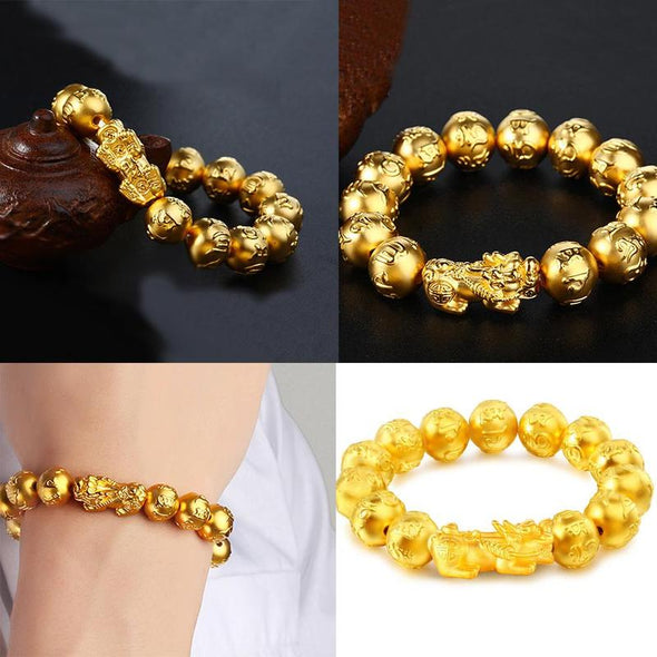 Unisex Bracelet Men And Women Gold Color - Bestgoodshop