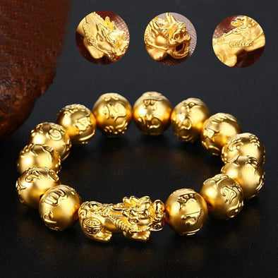 Unisex Bracelet Men And Women Gold Color - Bestgoodshop