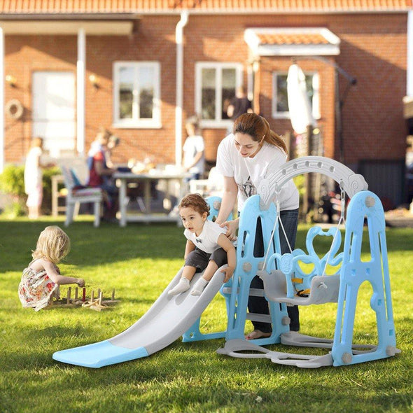 Toddler Mountaineering And Swing Set, Suitable For Indoor And Backyard Baskets - Bestgoodshop