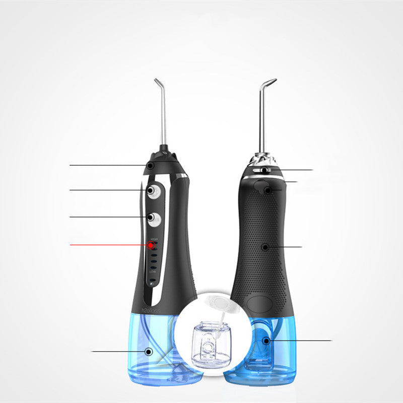 Portable Oral Irrigator 300ml Dental Water Flosser Jet 5 Mod