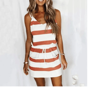 Women Summer Dress Loose Sleeveless - Bestgoodshop
