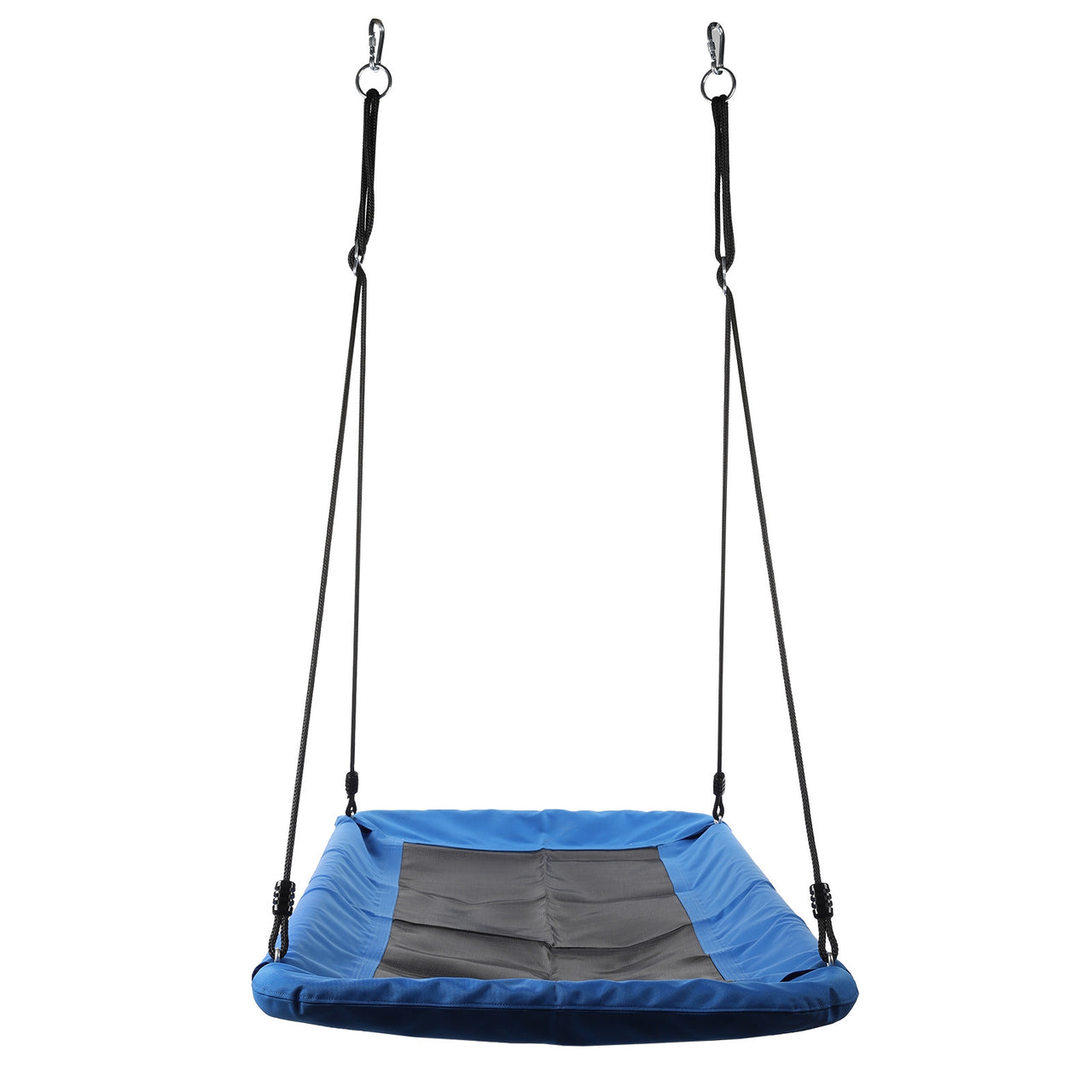 Outdoor Leisure Adjustable Rectangular Blue Oxford Cloth Children's Adult Swing