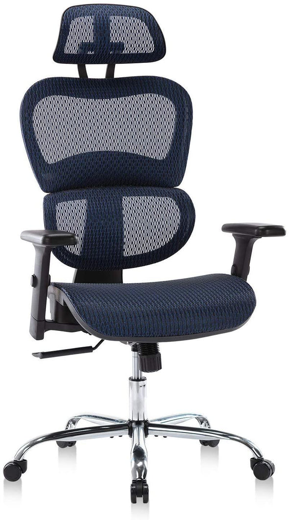 Home Office Chair Mesh Ergonomic Computer Chair with 3D Adjustable Armrests Desk Chair - Bestgoodshop