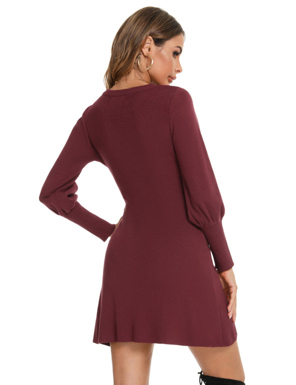 Casual/  Comfortable And Warm Women&#39;S Sweater Dress