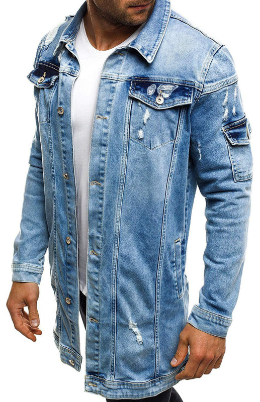 Men's Fashion Versatile Denim Jacket