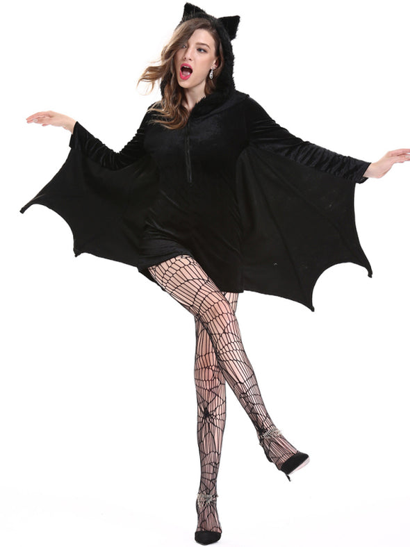 Siamese Vampire Witch Dark Batsuit Uniform