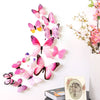 Translucent Style Beautiful Butterflies Wall Sticker For Girls - Bestgoodshop