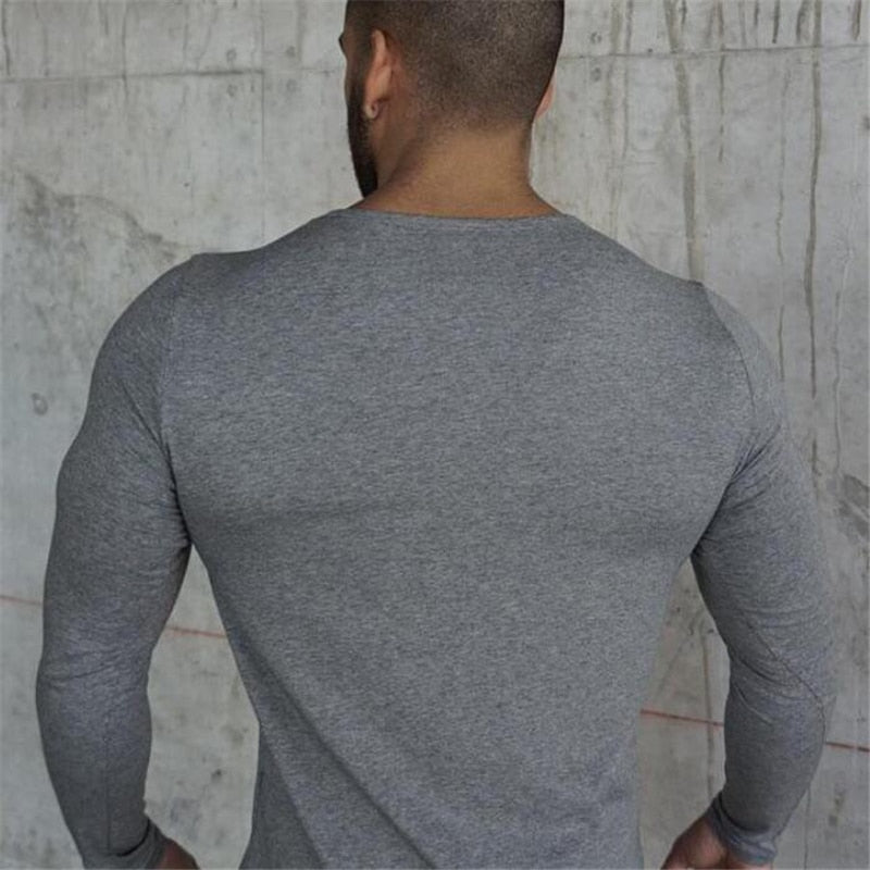 Men's Fitness Blouse Long-Sleeve - Bestgoodshop